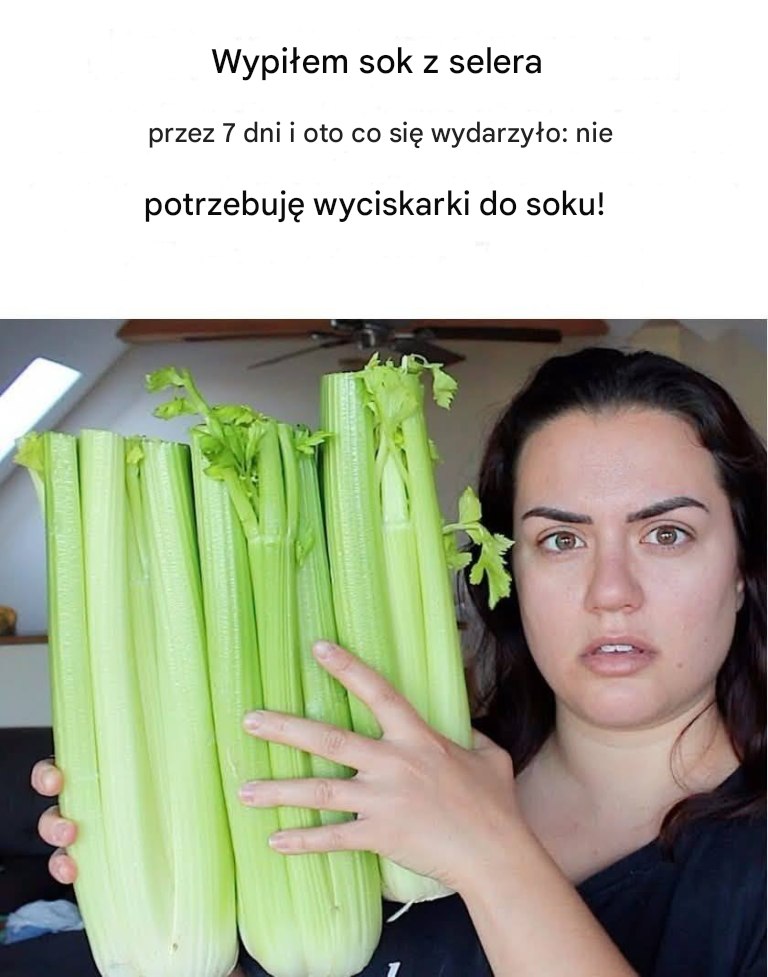 Piłam sok z selera naciowego przez 7 dni i oto, co się stało – nie potrzebowałam wyciskarki do soków!