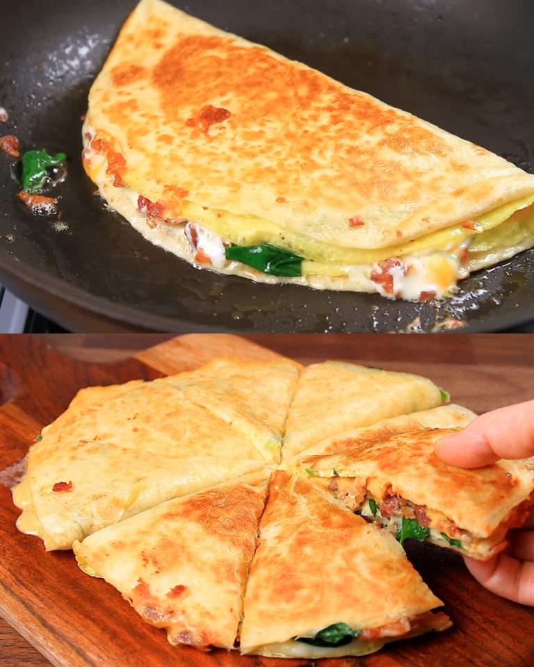 Wraps aux œufs et au fromage pour le petit-déjeuner