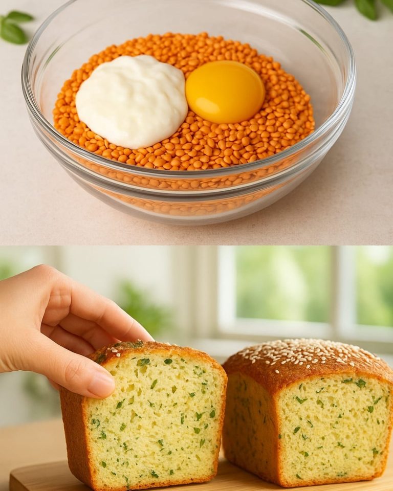 pain aux lentilles corail et aux herbes sans farine riche en protéines