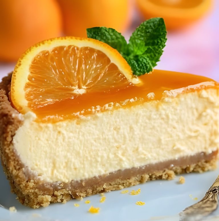 Pomarańczowy Raj: Delikatny Sernik z Mascarpone, który oczaruje Twoje podniebienie
