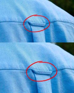 Haczyki z tyłu koszulek: do czego właściwie służą? Odkryj jego ukryte zastosowanie