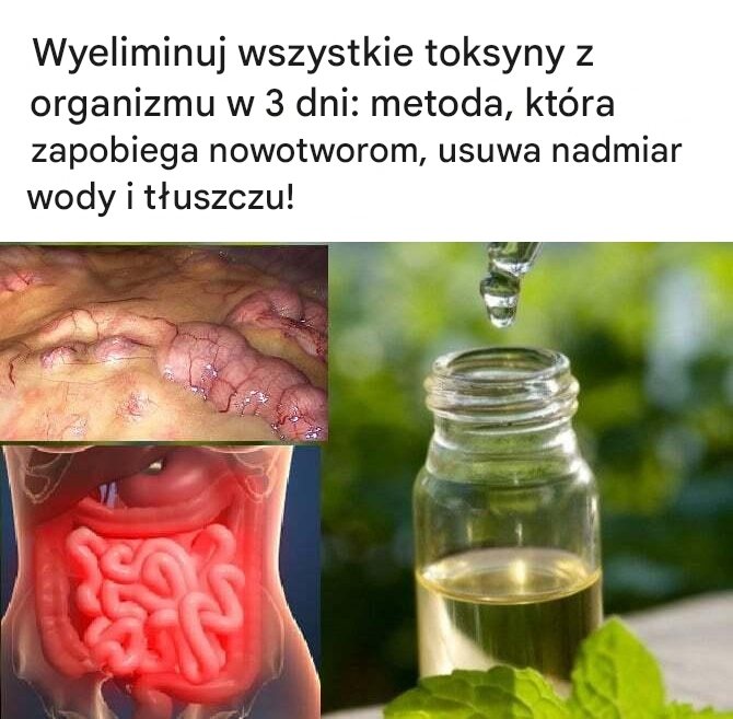 Wyeliminuj wszystkie toksyny z organizmu w 3 dni: metoda, która zapobiega nowotworom, usuwa nadmiar wody i tłuszczu!