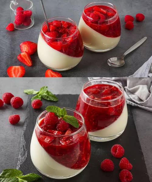 Panna Cotta z czerwonymi owocami – włoska przyjemność w każdym kęsie