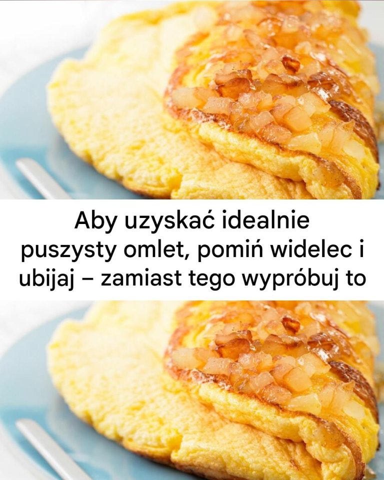 Masz ochotę na pięknie napuszony omlet? Porzuć widelec i trzepaczkę i zamiast tego wypróbuj tę sztuczkę