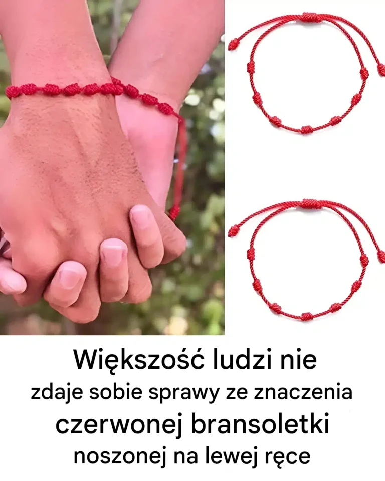 Znaczenie czerwonej bransoletki i dlaczego nosi się ją na lewej ręce