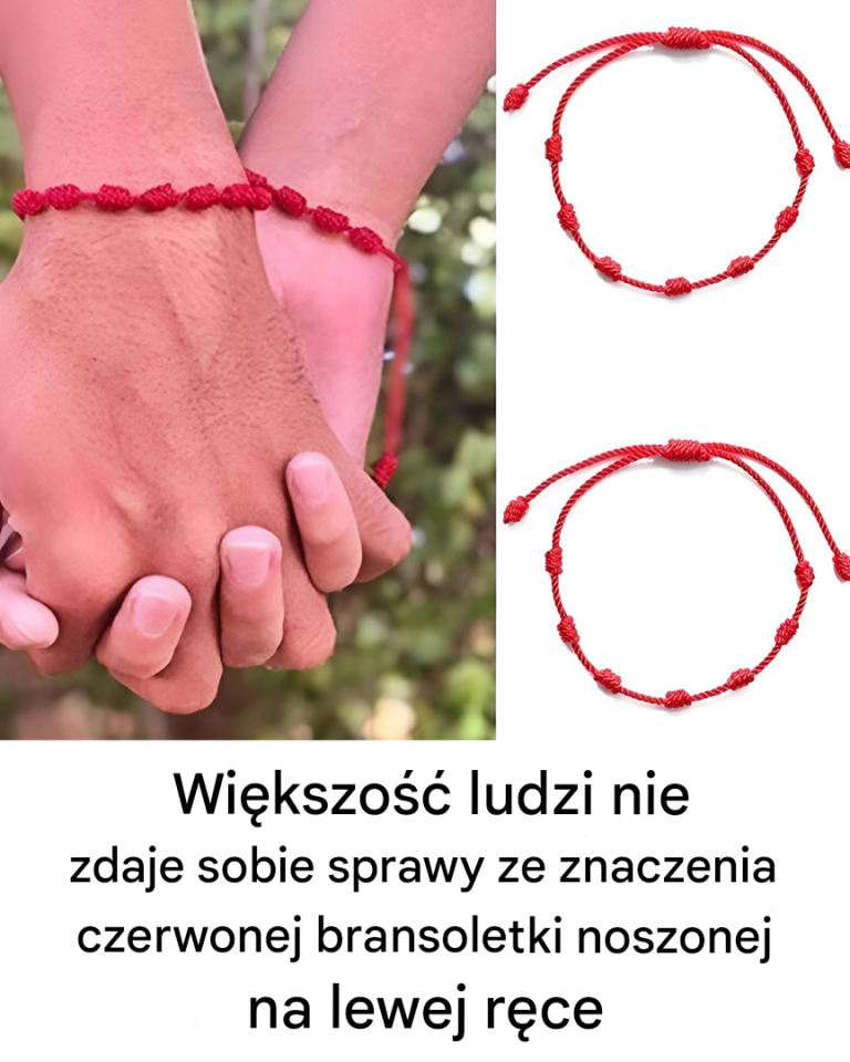 Znaczenie czerwonej bransoletki i dlaczego nosi się ją na lewej ręce