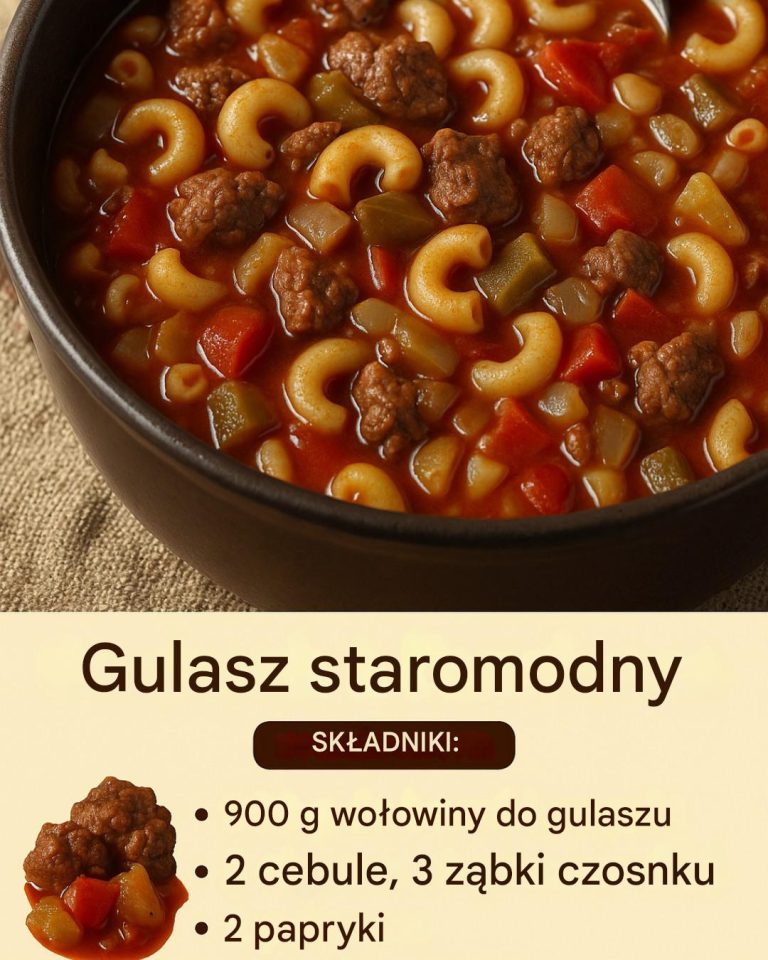 Gulasz staromodny — pocieszenie w każdej łyżce