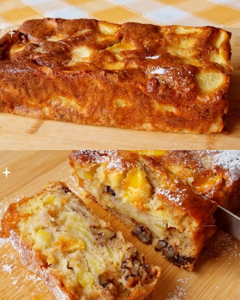 Szybkie 3-minutowe ciasto jabłkowe