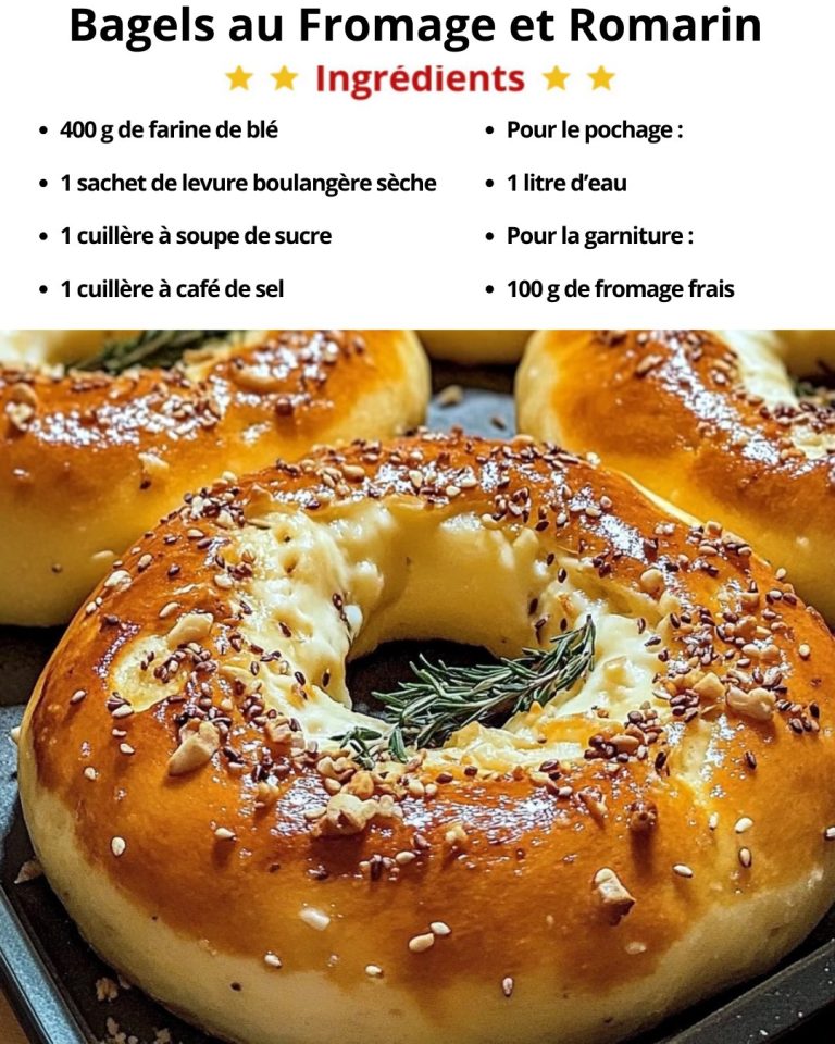 Przepis: Bagels z serem i rozmarynem