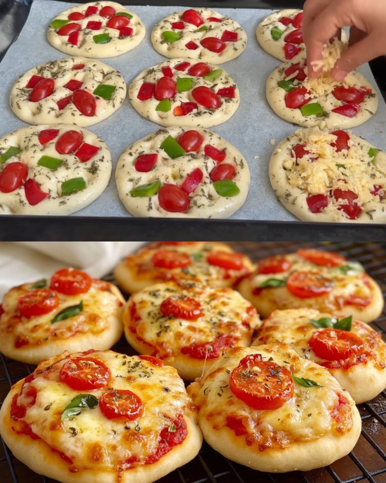 Przepis na ciasto na mini pizzę