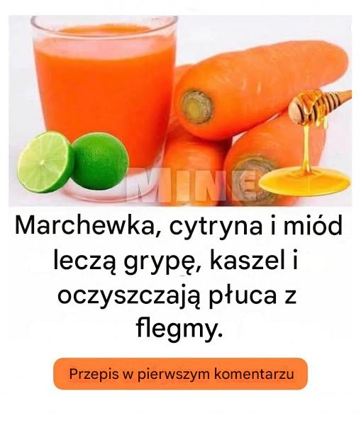 Domowy syrop na bazie marchwi do walki z przeziębieniami