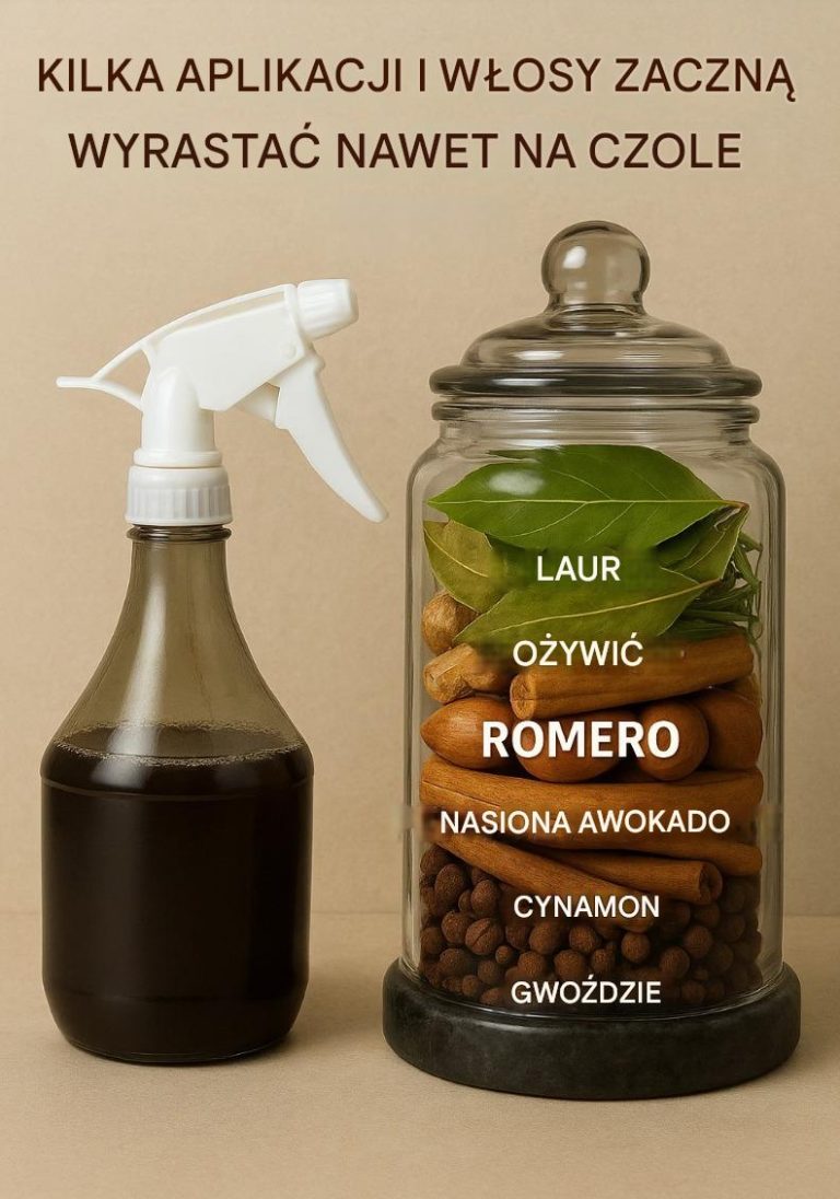 Tonik do włosów z liściem laurowym, rozmarynem i awokado: naturalny wzrost włosów!