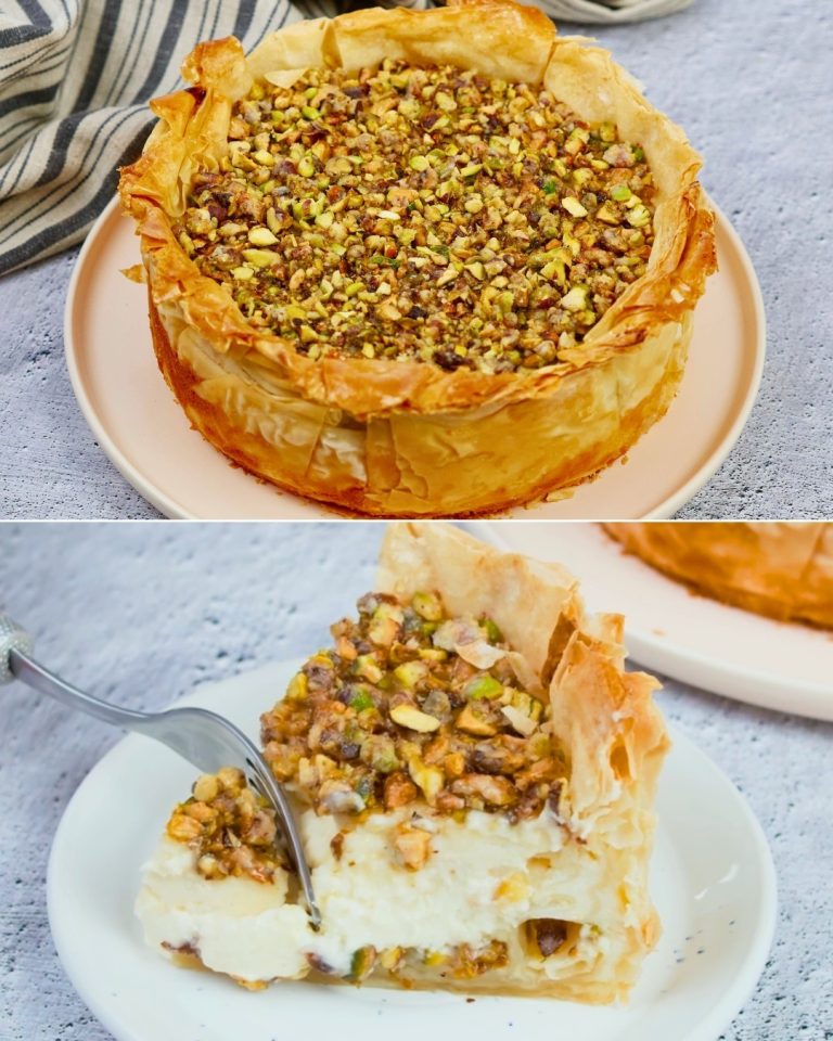 Baklawa z sernikiem: kremowy i apetyczny turecki deser!