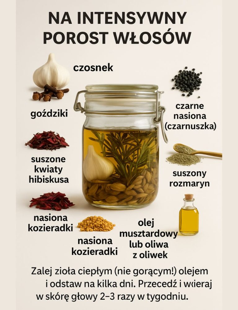 Naturalna mikstura na intensywny porost włosów!
