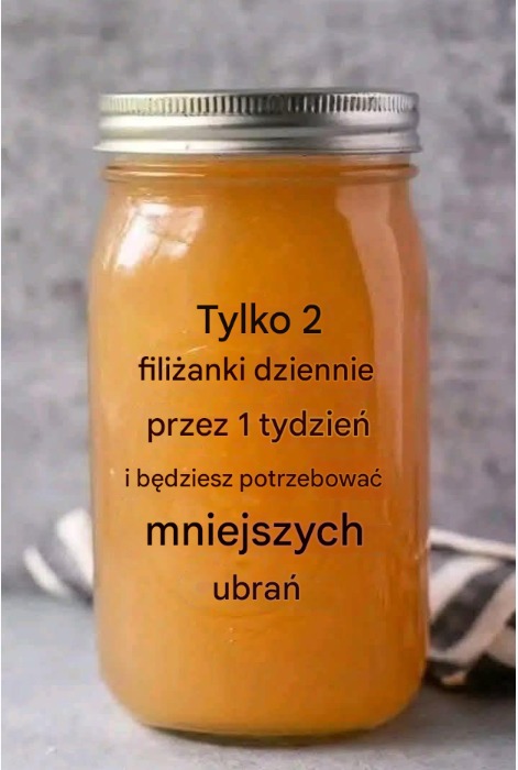 Naturalny napój przyspieszający metabolizm — 2 filiżanki dziennie przez tydzień i poczujesz różnicę w ubraniach!