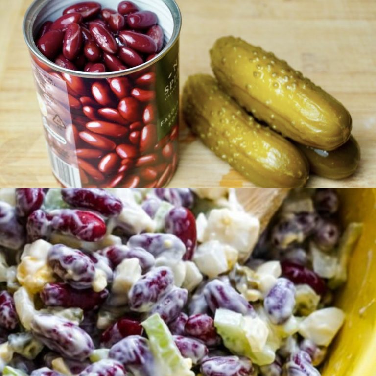 🥗 Ekonomiczna sałatka, której nie mogę odmówić! Prosta, smaczna i przyjazna dla budżetu – z fasolą i ogórkami kiszonymi! 🥒🫘