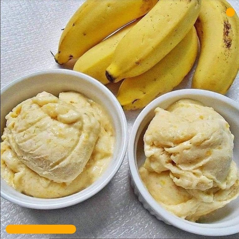 Domowe lody jabłkowo-bananowe 🍌