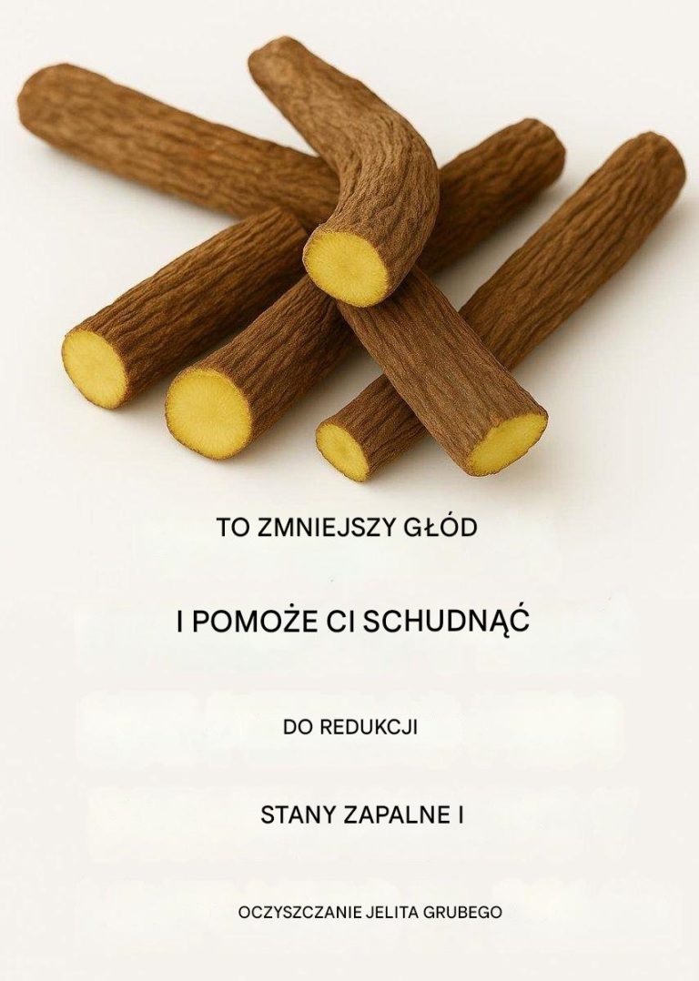 Korzeń lukrecji: naturalny sekret zmniejszania stanów zapalnych, utraty wagi i oczyszczania jelita grubego