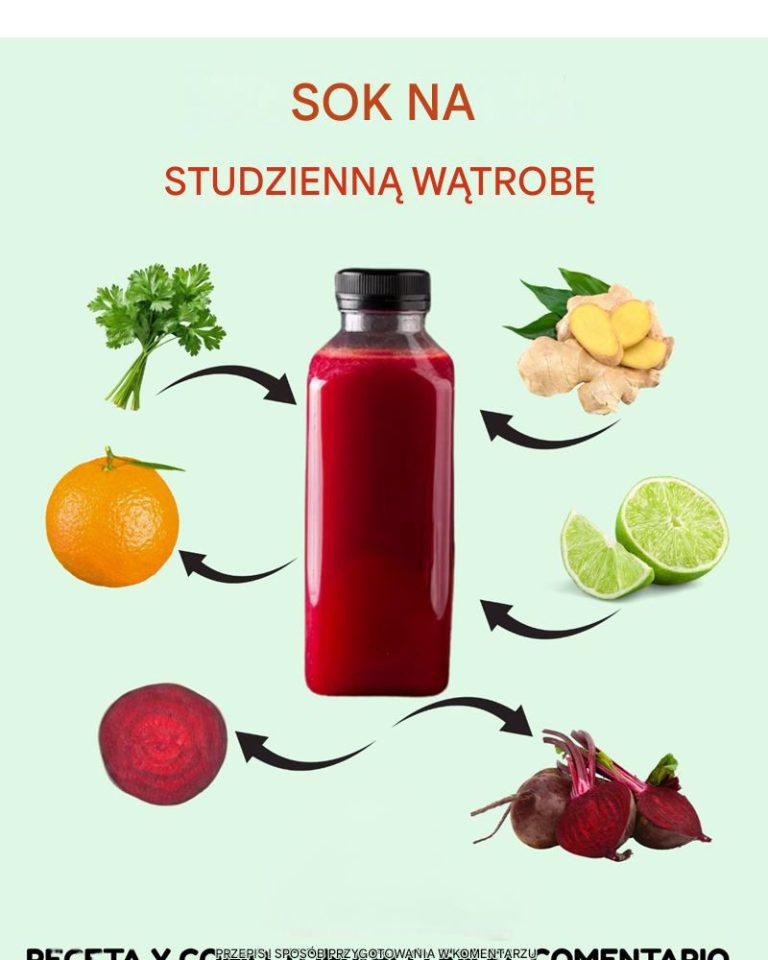 Oczyść wątrobę sokiem z buraków, imbiru, pomarańczy i pietruszki