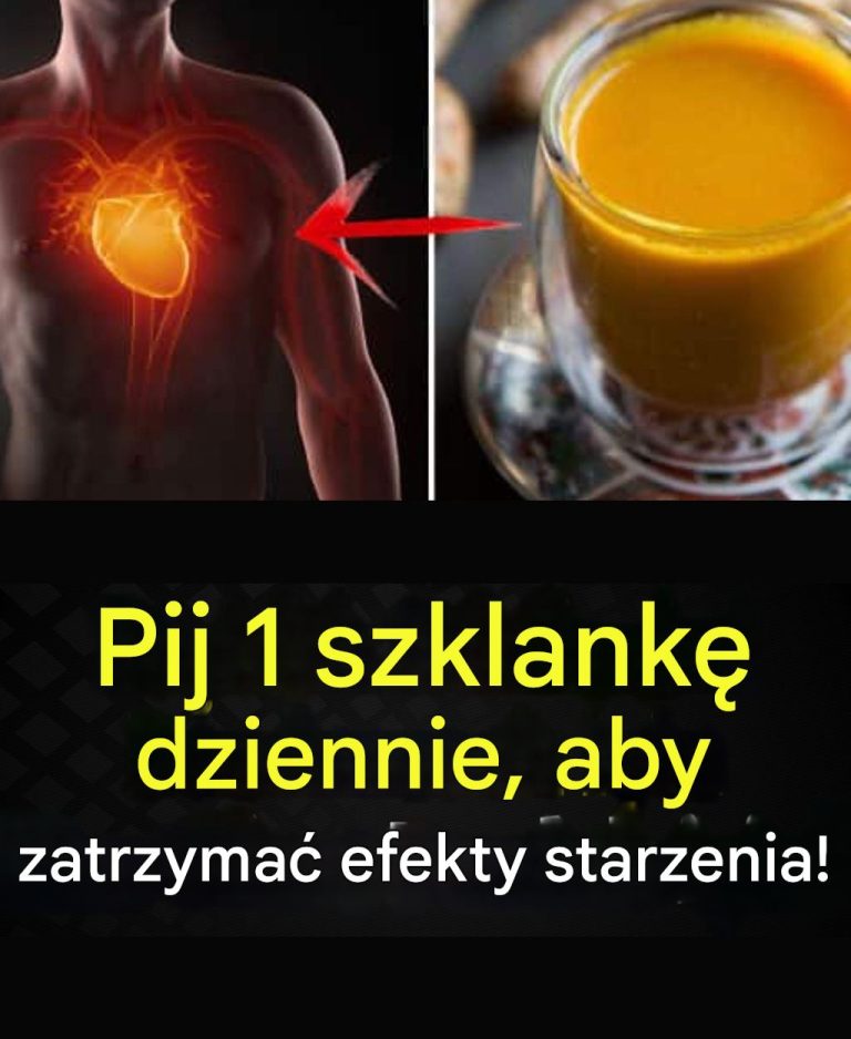 Pij 1 szklankę dziennie, aby zatrzymać efekty starzenia