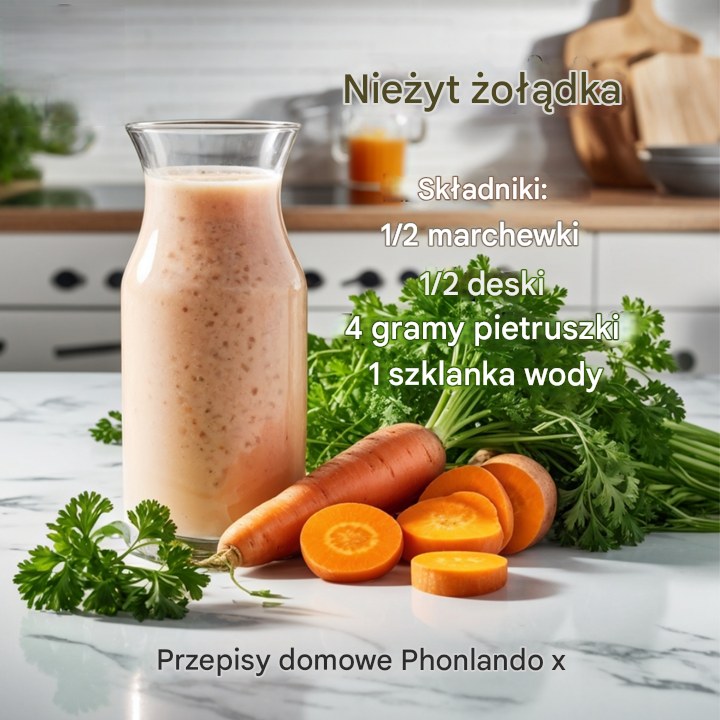Koktajl z marchewki, ziemniaków i pietruszki: naturalny eliksir dla Twojego zdrowia