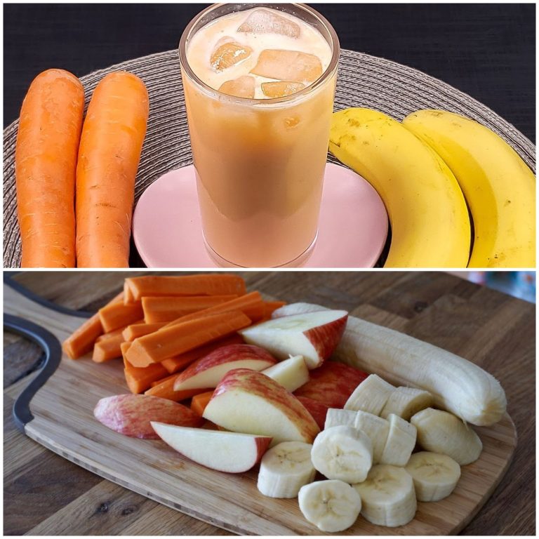 Koktajle z marchewki i banana: naturalny zastrzyk energii na zmęczenie i ból