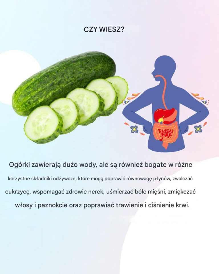 Ogórek: świeży, lekki i pełen korzyści dla zdrowia