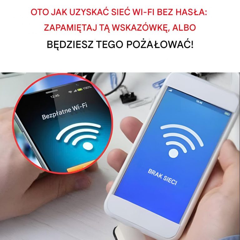 Jak połączyć się z siecią Wi-Fi bez hasła?