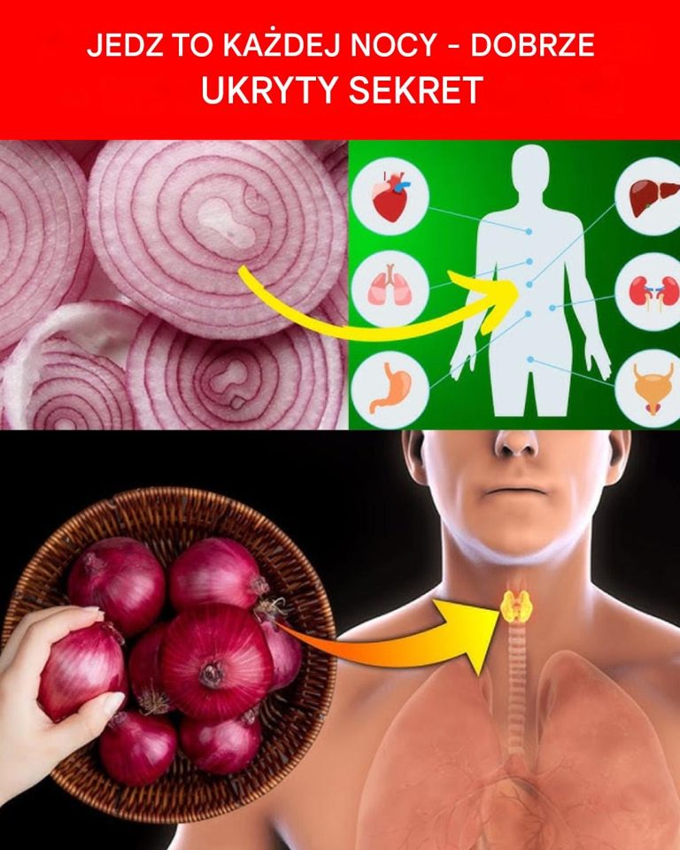 Jedz czerwoną cebulę każdego dnia i zobacz, co się stanie.