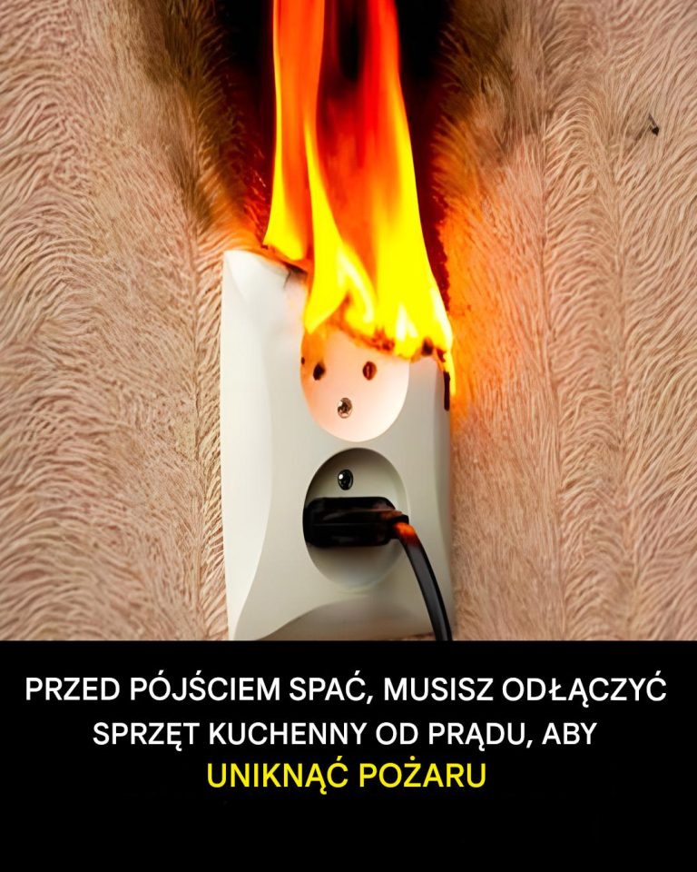 Przed pójściem spać pamiętaj o odłączeniu tego sprzętu kuchennego od zasilania, aby uniknąć ryzyka pożaru w domu.