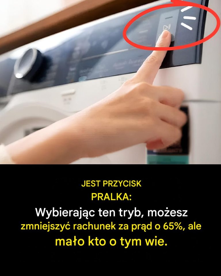 Do 65% zniżki na rachunek za prąd dzięki temu przyciskowi na pralce