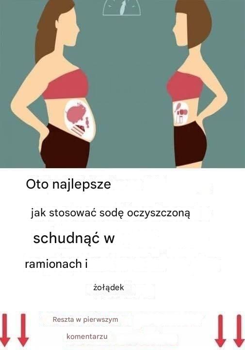 Oto najlepszy sposób na wykorzystanie sody oczyszczonej w celu utraty wagi w ramionach i brzuchu