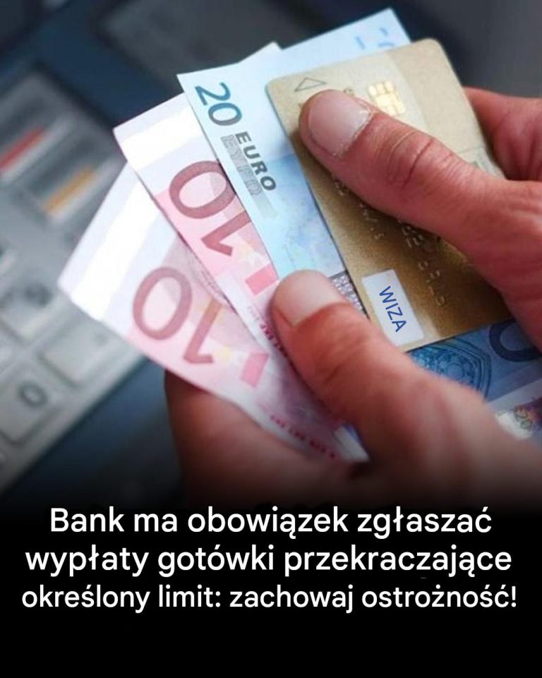 Wypłacasz zbyt dużą ilość gotówki? Po przekroczeniu pewnego limitu Twój bank może powiadomić władze