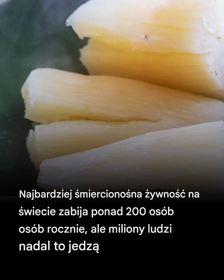 To niebezpieczne jedzenie jest przyczyną śmierci 200 osób rocznie