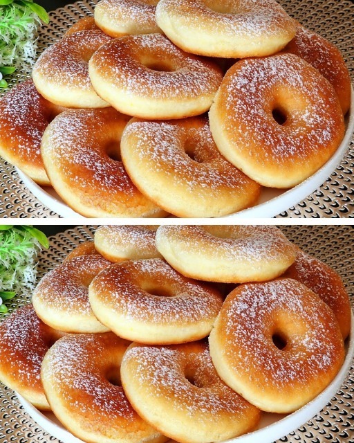 Domowe pączki: Jeśli masz 1 jajko, mąkę i mleko, przygotuj ten pyszny przepis, super puszysty!