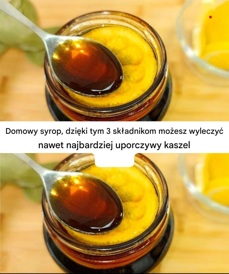Domowy syrop, dzięki tym 3 składnikom możesz wyleczyć nawet najbardziej uporczywy kaszel