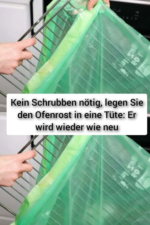 Nie trzeba szorować, włóż ruszt piekarnika do torby, a będzie jak nowy