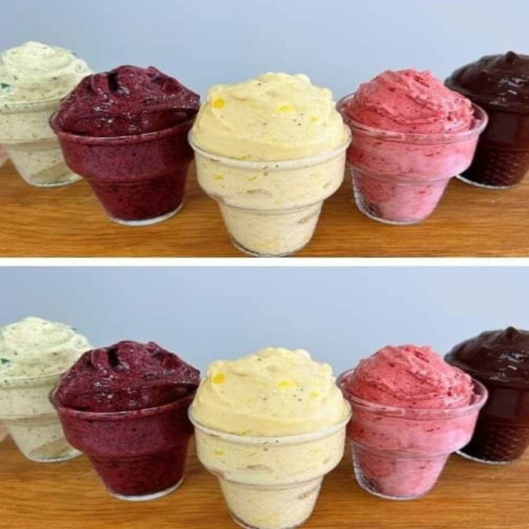 Glace sans sucre ! Pas de lait! Seulement 2 ingrédients ! En 1 minute !