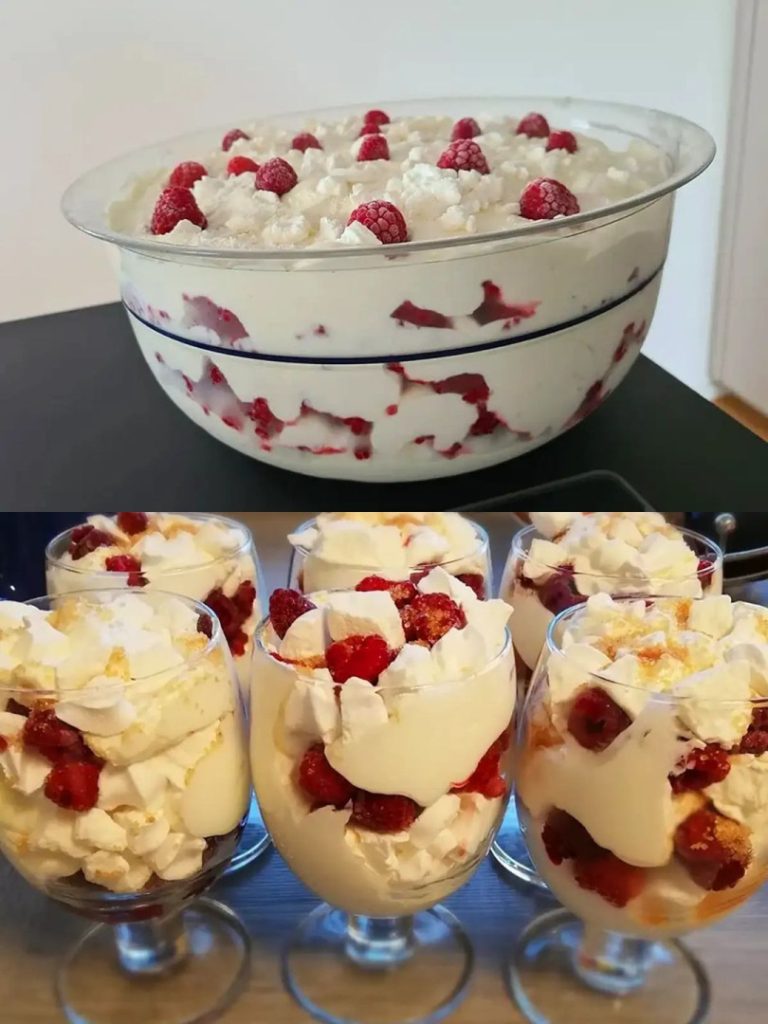 Śnieżny prysznic z 250 g chudego twarogu przygotowany w 3 minuty: szybki, łatwy i pyszny!