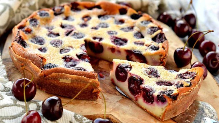 Clafoutis wiśniowy, łatwy w przygotowaniu przepis