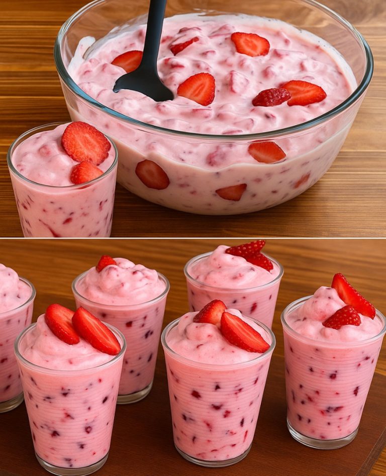 Prosty deser truskawkowy w 2 minuty!😍