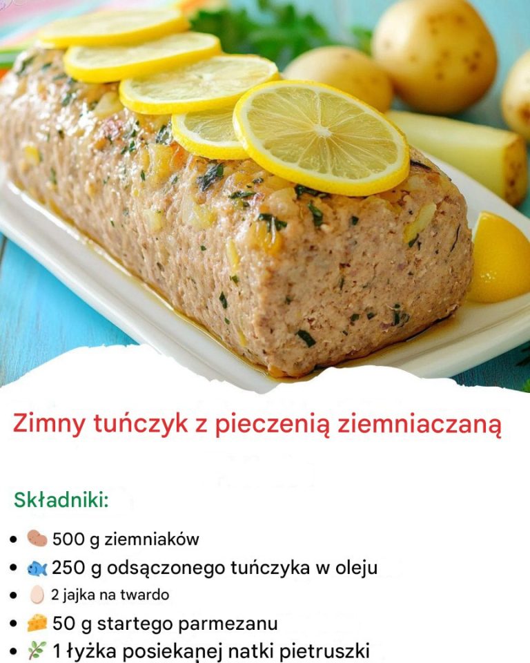 Zimny ​​pasztet mięsny z tuńczykiem i ziemniakami: świeży i smaczny przepis na dziś!