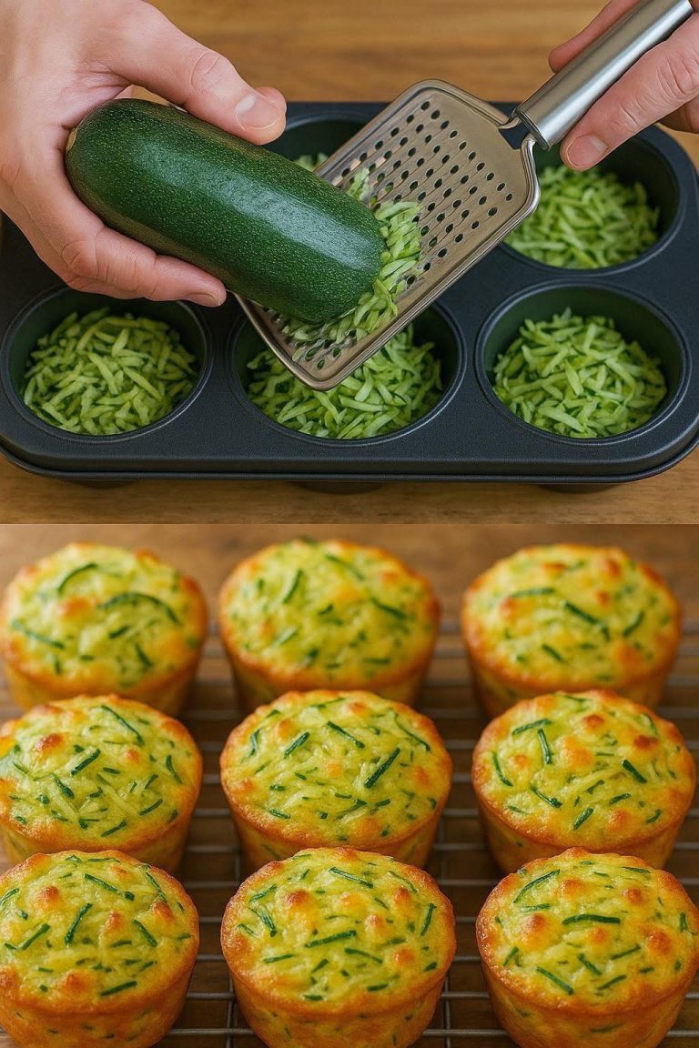 Muffinki z cukinii i ziemniaków,