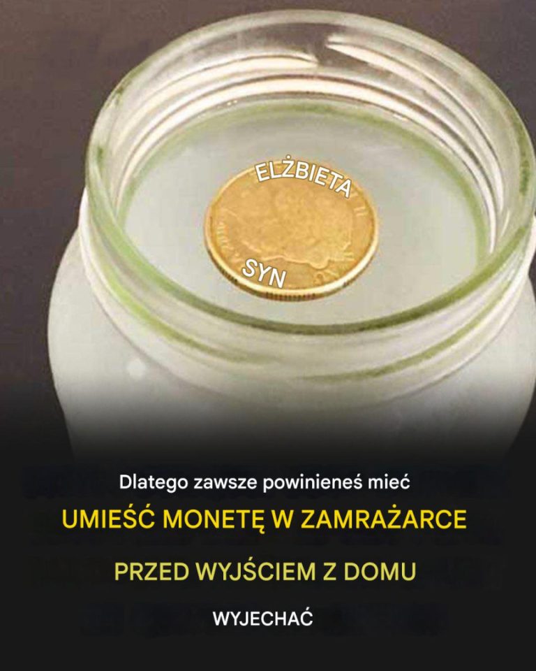 Dlatego zawsze warto zostawić monetę w zamrażarce przed wyjściem z domu