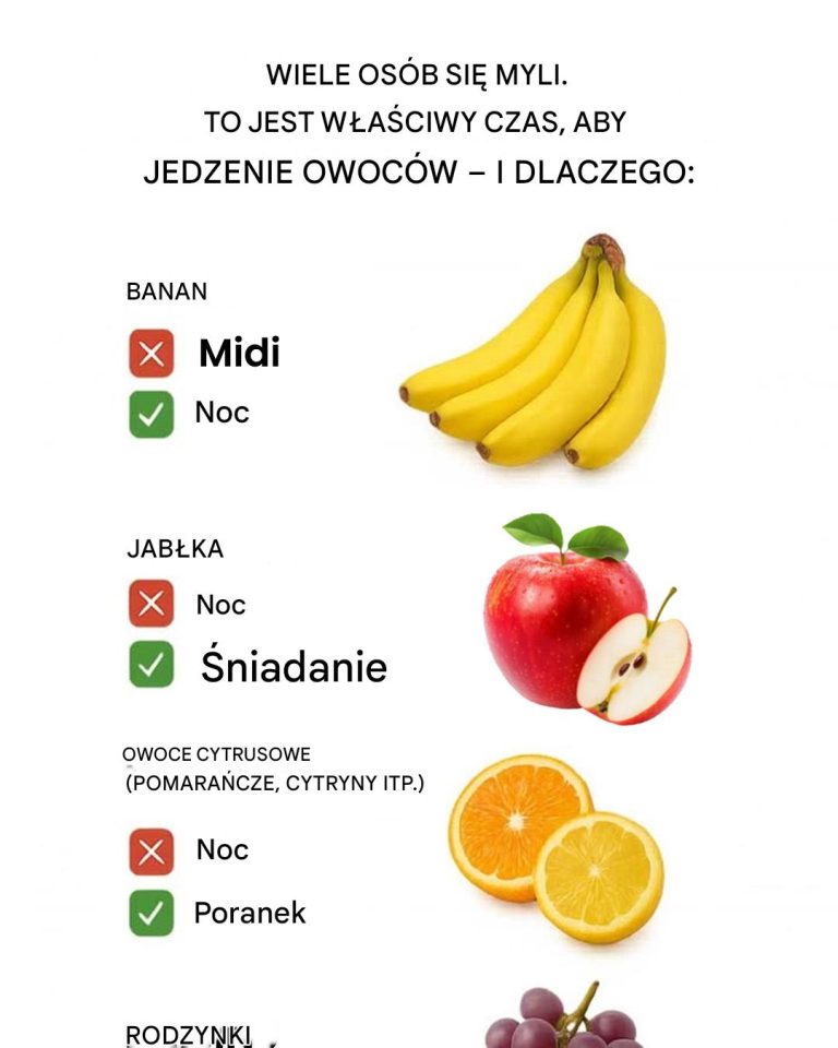 Kiedy i dlaczego warto jeść owoce