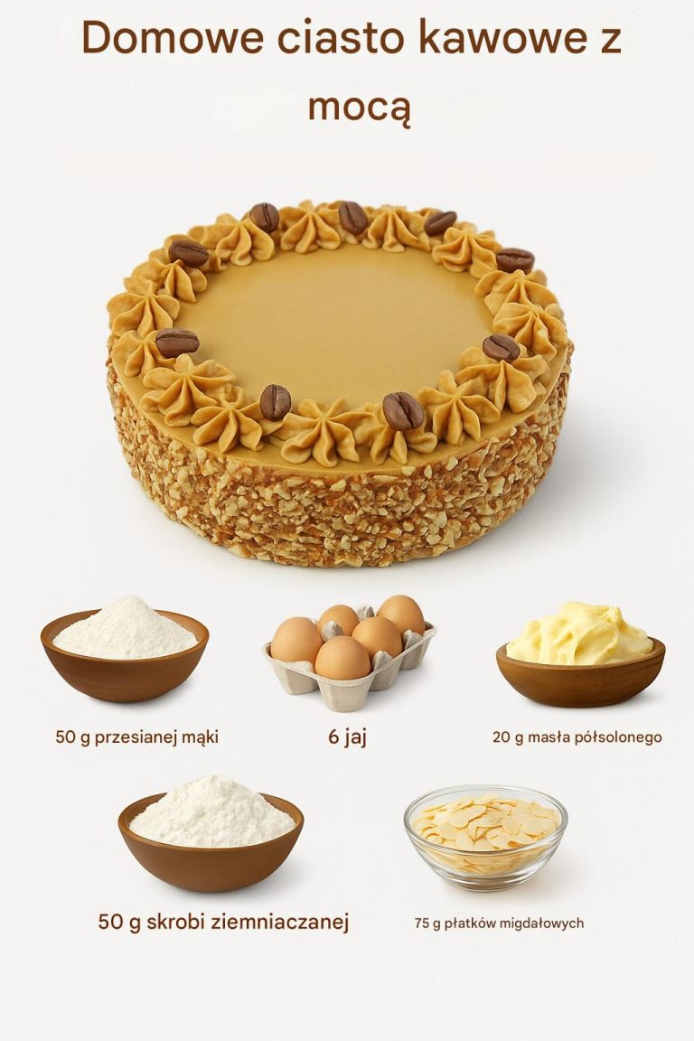 Ciasto kawowe Mocha – wyrafinowana klasyka o urzekającym aromacie