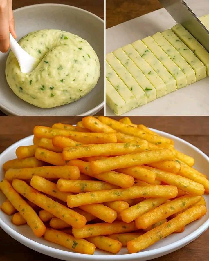 Chrupiące paluszki serowe