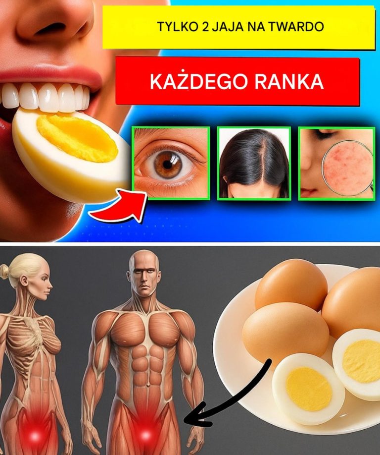 Dwa jajka na twardo na śniadanie: bomba niespodziewanych korzyści