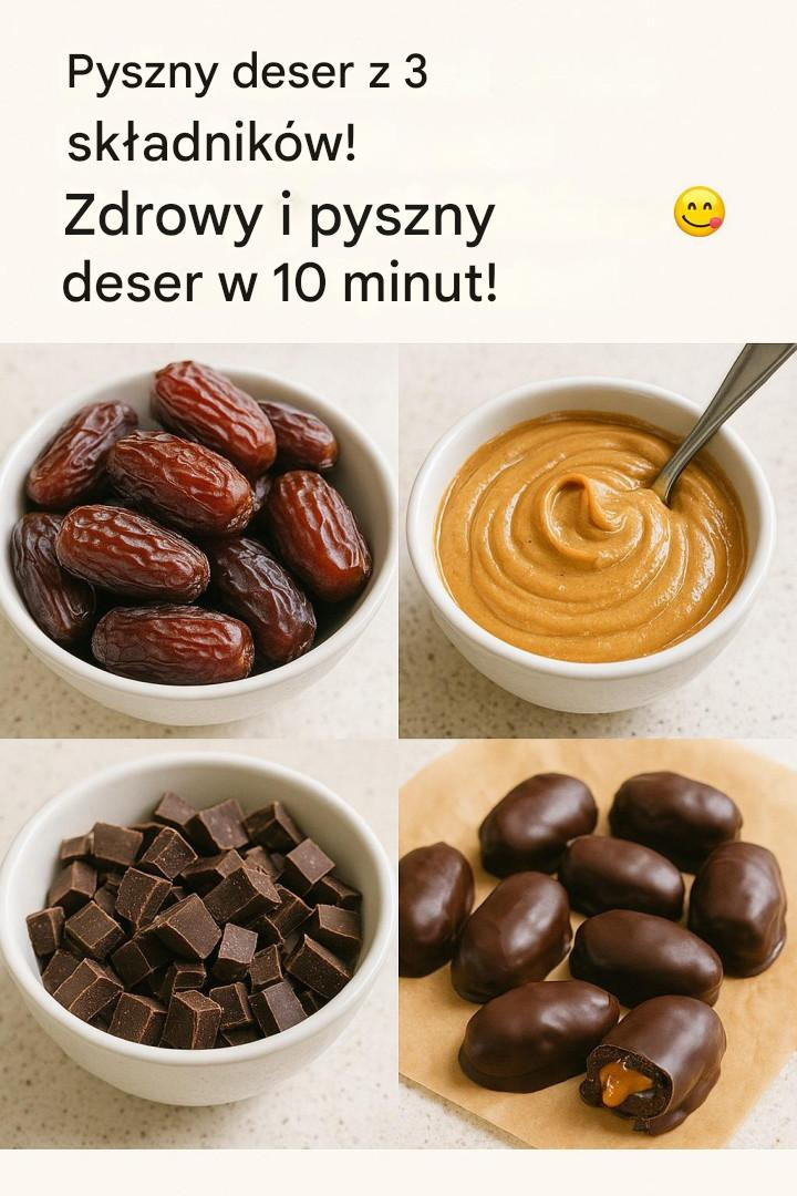 Pyszny deser z trzech składników: zdrowy i gotowy