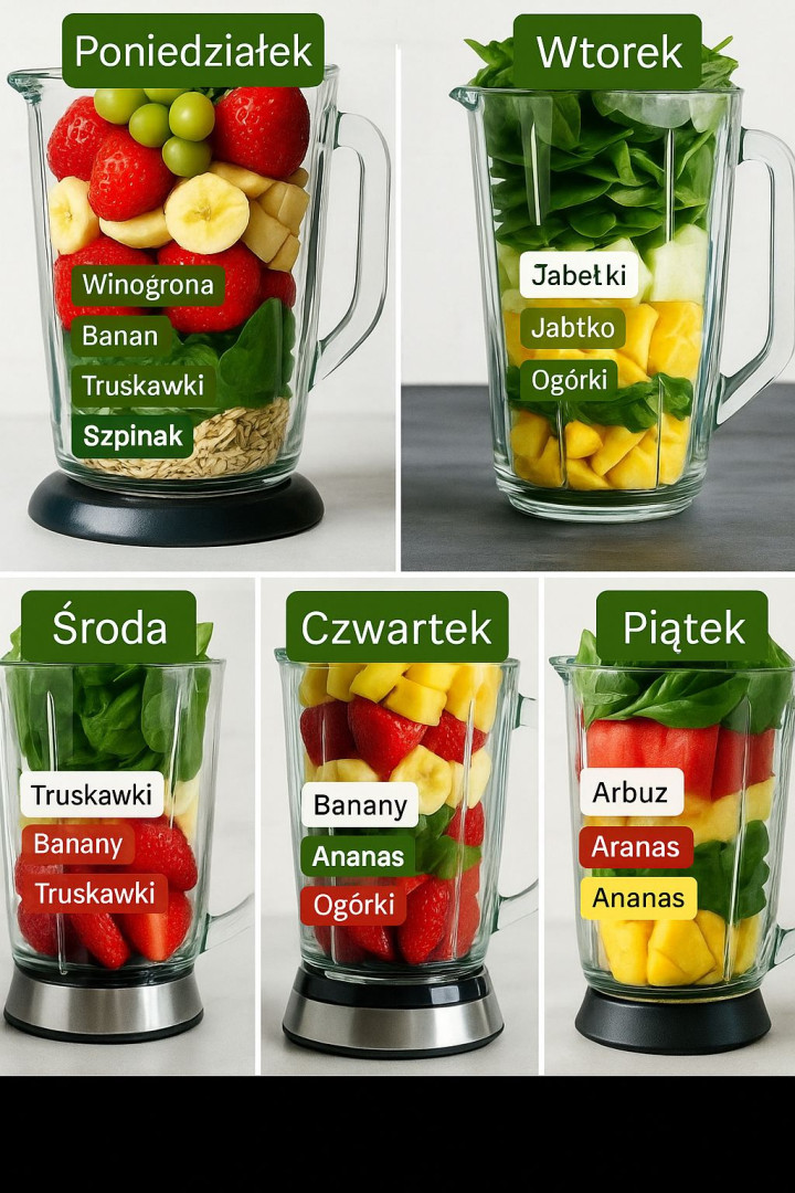 Zdrowe smoothie – szybki sposób na porcję witamin każdego dnia